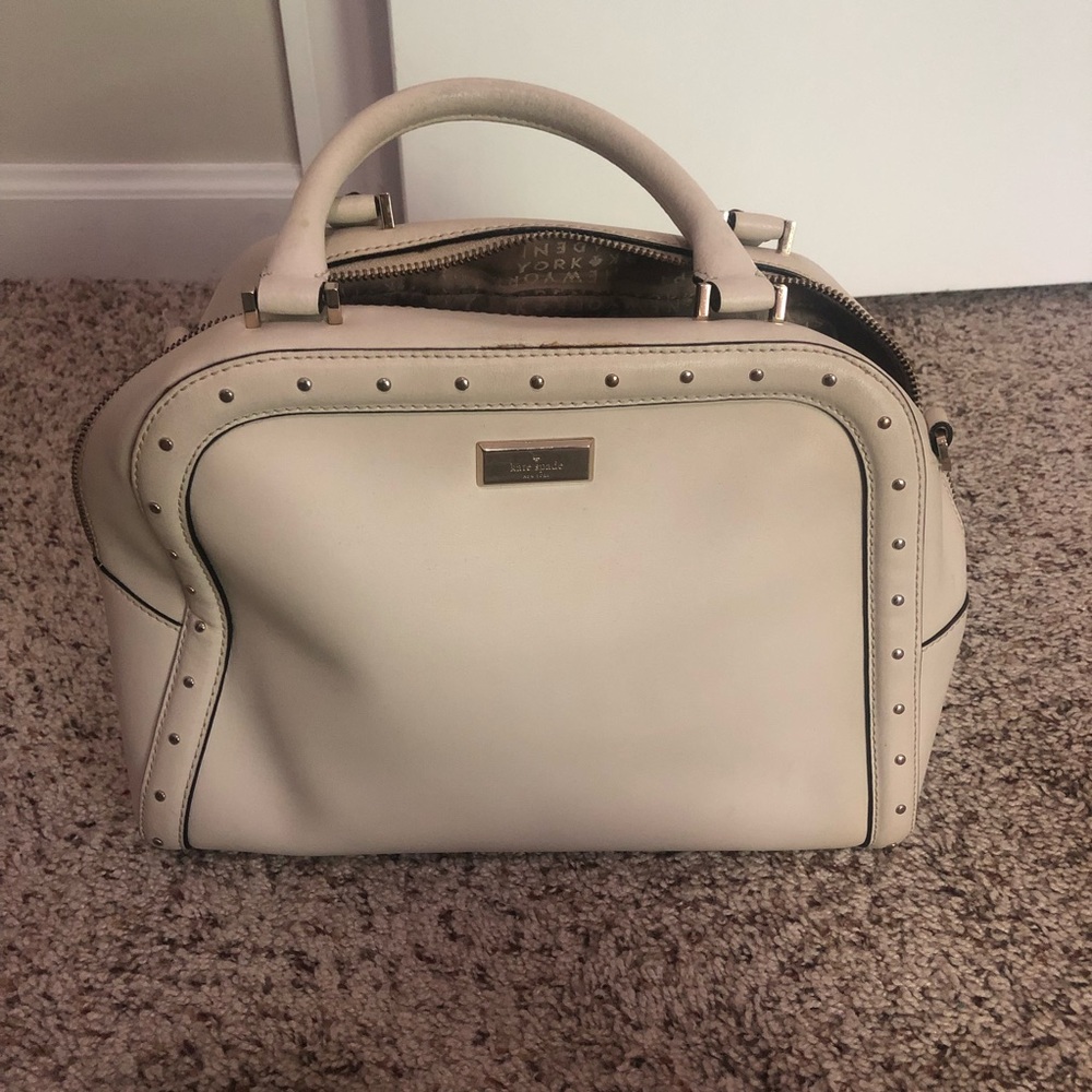 Kate Spade | Beige Top Handle Purse
